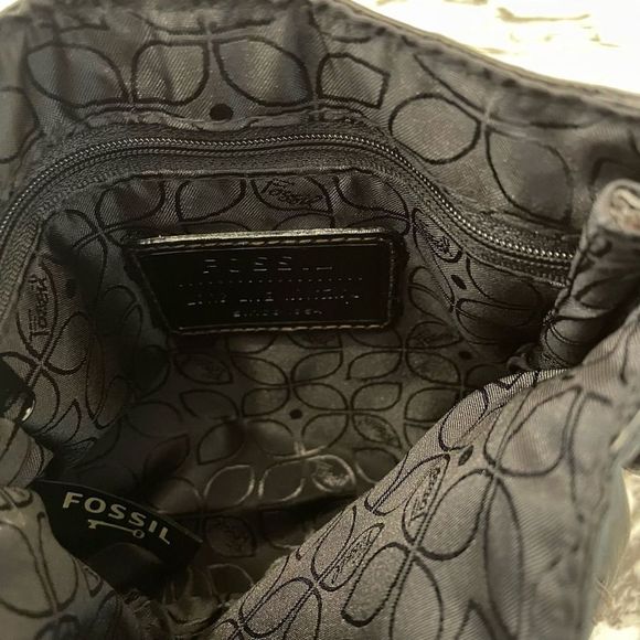 Fossil black/brown women’s small handbag - Picture 6 of 7
